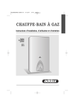 chauffe-bain &agrave; gaz