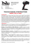 TRAXXAS MANUEL D`INSTRUCTIONS RADIO TQi 2.4