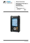 débitmètre portable à ultrasons (portaflow c)