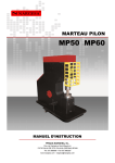 Manuel d`instructions MP50