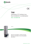 TWI 35-130 & 45-190, chauffe-eaux HR à condensation