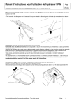 Manuel d`instructions pour l`utilisation de l`opérateur SPIN