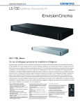 LS-T30 Systèmes d`enceintes TV