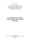 Les mobilités intra-urbaines à Hô Chi Minh Ville et Hanoi (Viêt-nam)