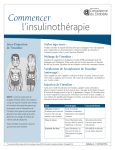Commencer l`insulinothérapie - CDA Clinical Practice Guidelines
