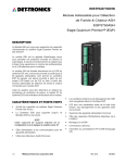 INSTRUCTIONS Module Adressable pour D&eacute;tection de Fum&eacute;e