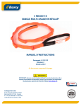 rdc8011k sangle multi-usage en kevlar® manuel d`instructions