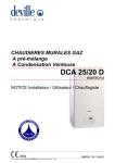 Notice Deville DCA 2520 D VERSION 3.1 DU 11.06