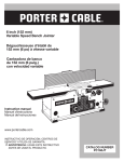 Canteadora de banco de 152 mm (6 pulg.) con