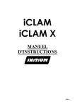 Manuel d`instructions presse ICLAM
