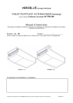 VOLET FLOTTANT AUTOMATIQUE Immergé Manuel d`instructions