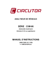 S&Eacute;RIE CVM-96 MANUEL D`INSTRUCTIONS