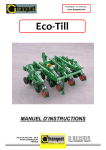 Manuel d`instructions EcoTill