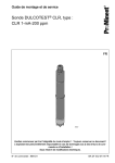 Sonde DULCOTEST® CLR, type : CLR 1-mA