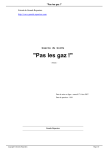 "Pas les gaz !" - Grands Reporters