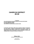 cahier du district 89-09