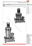 Instructions d`utilisation et manuel de service