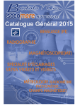 Catalogue 2015 Produits & Matériels