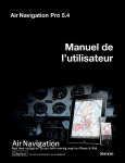 Air Navigation Pro 5.4 Manuel de l`utilisateur