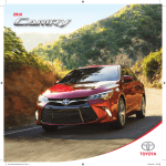 Camry 2016 brochure