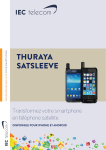 Télécharger la fiche produit du Thuraya SatSleeve