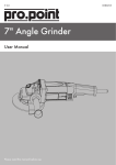 7" Angle Grinder