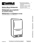 Bottom-Mount Refrigerator Refrigerador con congelador L_ en la