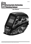 Racing Auto-Darkening Welding Helmet