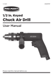 Chuck Air Drill