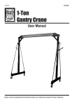 1-Ton Gantry Crane