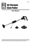 Air Vacuum Dent Puller