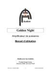 FR golden night mk 2 manual