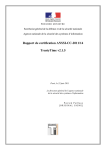 Rapport de certification ANSSI-CC-2011/14