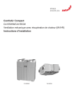 Instructions de montage Zehnder ComfoAir Compact WM