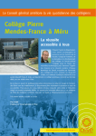 Collège Pierre Mendes-France à Méru LE