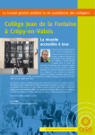 Collège Jean de la Fontaine à Crépy-en-Valois LE SAVIEZ-VOUS