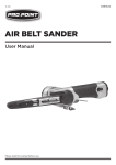 AIR BELT SANDER