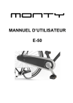 MANNUEL D`UTILISATEUR E-50