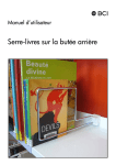 Serre-livres sur la but&eacute;e arri&egrave;re