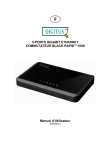 5-PORTS GIGABIT ETHERNET COMMUTATEUR BLACK RAPIDTM