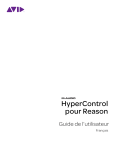 HyperControl pour Reason • Guide de l`utilisateur - M