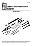 19 Piece Harmonic Balancer Puller Kit