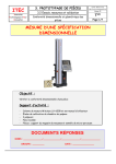 (Mesure d`une spécification dimensionnelle)