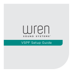 V5PF Setup Guide - Wren Sound Systems
