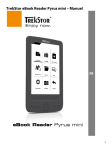 Manuel - eBook Reader Pyrus mini