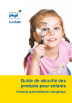 Guide de sécurité des produits pour enfants