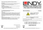 Fiber Optic DVI-D KVM Extender