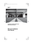 Manuel d`utilisateur User Manual 201T