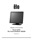 Écran tactile Elo Touch Solutions 1929LM