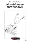 Motobineuse MCF1000HX